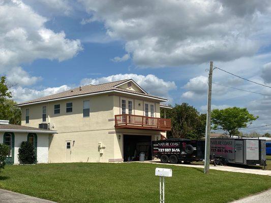 Re Roof in Hudson, Fl.