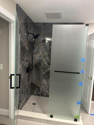 This is one of our previous project, a standing shower client customized everything we make his dream a reality.