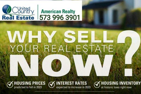 Call United Country American Realty Doniphan Mo 573 996 3901 to find out how we can help you with your real estate needs.