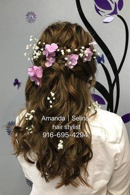 Wedding hairstyle