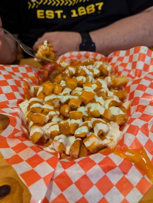 Buffalo Chicken ranch fries. So so good