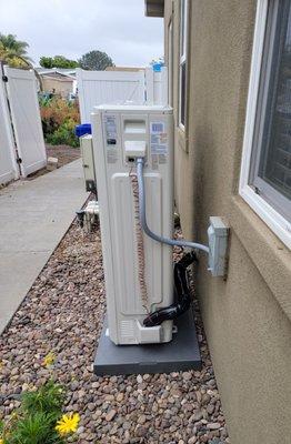 bryant slim unit heat pump installed by global heating and air