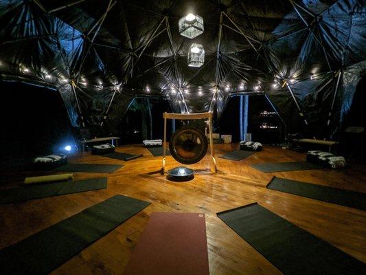 Yoga Dome Interior