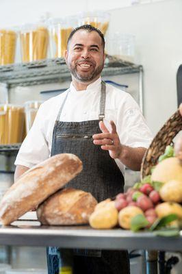 Chef Adrian at Pearl Catering