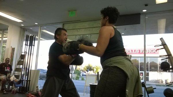 Boxing class