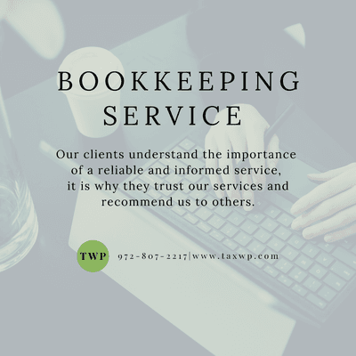 Reliable bookkeeping service for local small business owners.