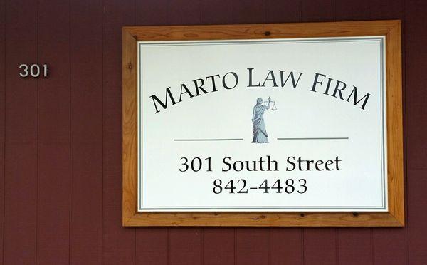 Marto Law Firm 301 South Street Yreka, CA 96097 (530) 842-4483