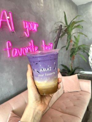 Ube Coconut Coffee