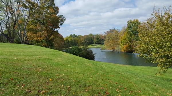 Private fishing lake available to all pool and golf members.