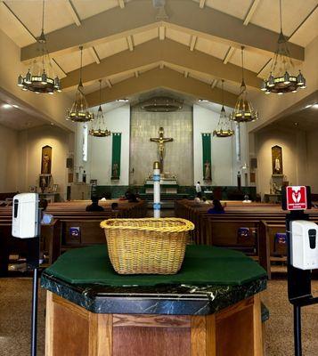 Church  Interior (view from the vestibule)