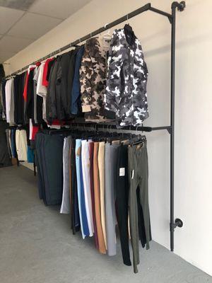 Various styles to choose from! Tops, bottoms, jackets, and more! All a great prices!