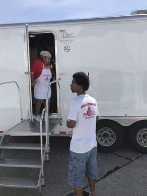 Clean-up of MCCS Cherry Point Air Show Luxury Portable Restrooms