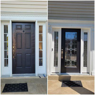 Exterior door installation