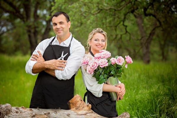 Slavic & Esther owners of Heart 2 Heart Gift and Flower Boutique 5441 Palm Ave Sacramento, CA 95841. (916)208-5056