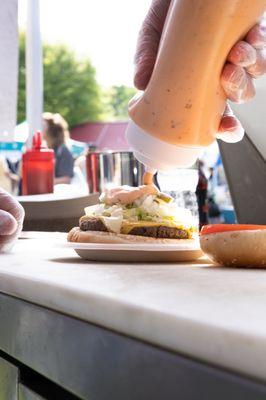 House Made Impossible Burger w/ Signature Burger Sauce