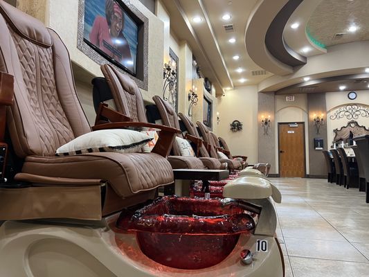 Seating for pedicures