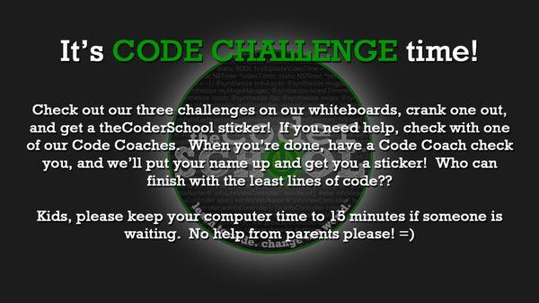 Code challenge!