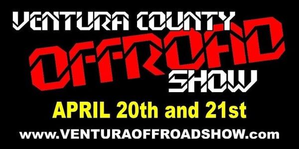 Next years show banner for the Ventura County Offroad Show