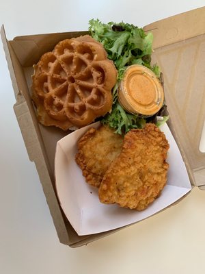 Crispy Chicken and Waffles