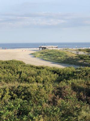 View of beach from room 311