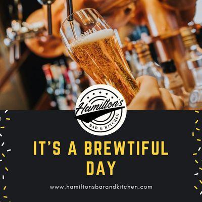 Embrace the brewful vibes as we turn everyday into a celebration!  
Join us for Happy Hours: 3570 Broadway, New York, NY 10031.