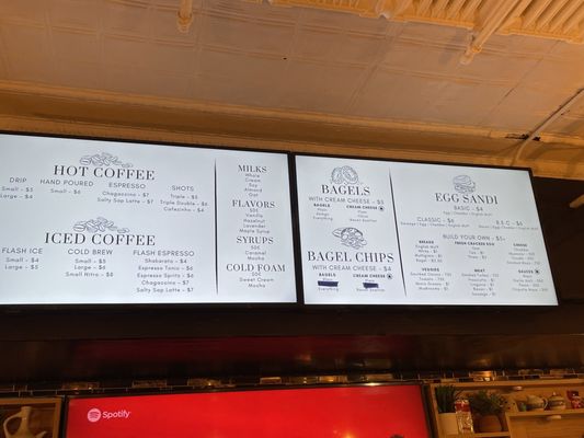 Menu Board