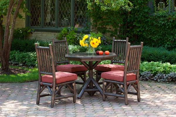 Handcrafted Rustic Table and Chairs by La Lune Collection