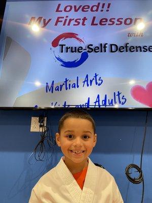 Martial Arts for Kids 
 New Member at True-Self Defense