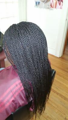 Senegalese twist from Chichris African Hair Braiding