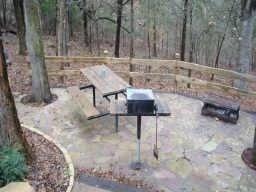 Outdoor Patio with Grill, smoker, and fire pit.