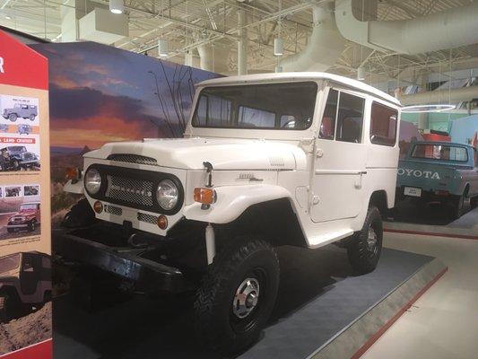 Vintage Land Cruiser.