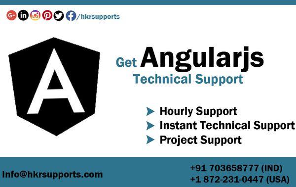 Get angularjs technical Support online