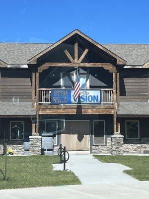 Teton Valley Vision Center sign