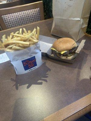 Cheeseburger and Fries