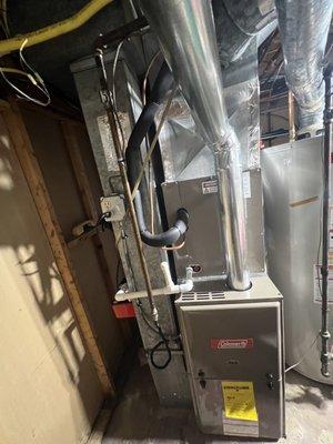 Evaporator coil, and Furnace replacement