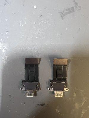 Charge port replacement