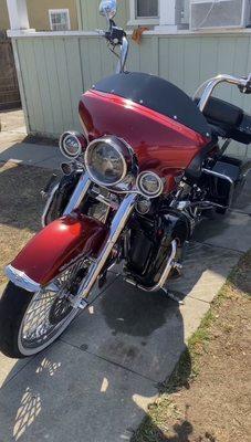 Harley Davidson Bike Detail