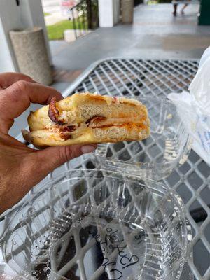 Damn good buffalo chicken sandwich.