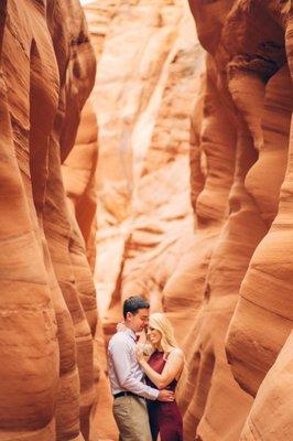 Antelope Canyon Engagement Session