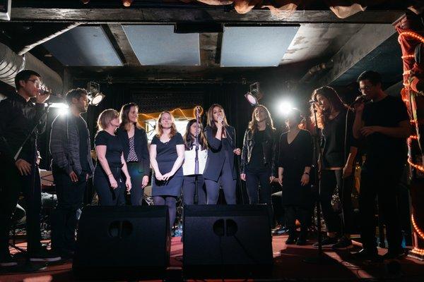 The A Cappella Experience students sing their hearts out at Songbird Studios 2019 Fall Performance Showcase!