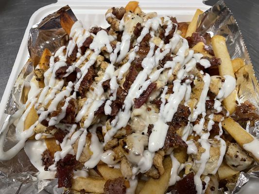 Chicken Bacon Ranch Fries