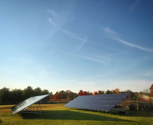 Ground mount solar array