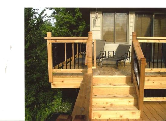 Cedar Deck Build