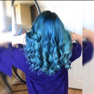 Mermaid blue