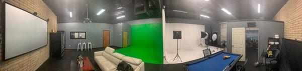 Media Studio for meetings, events, & production.