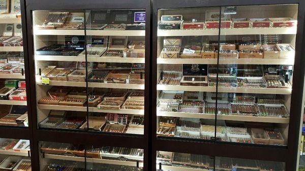 New Visible Humidor with over 600 types of Premium Cigars