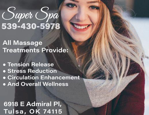 Tulsa Super SPA Massage