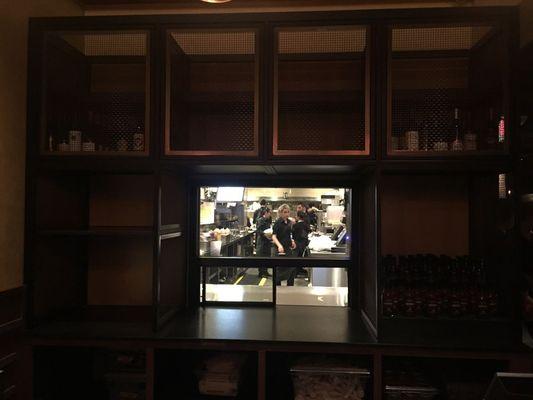 This image shows the Wood Ranch Server Bar once completed and installed by our team (2 of 2 pics).