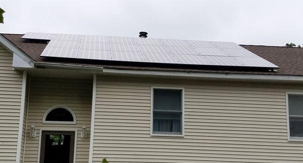 Rivertown Energy solar installation