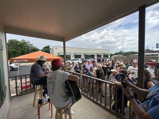 Silverada porch session